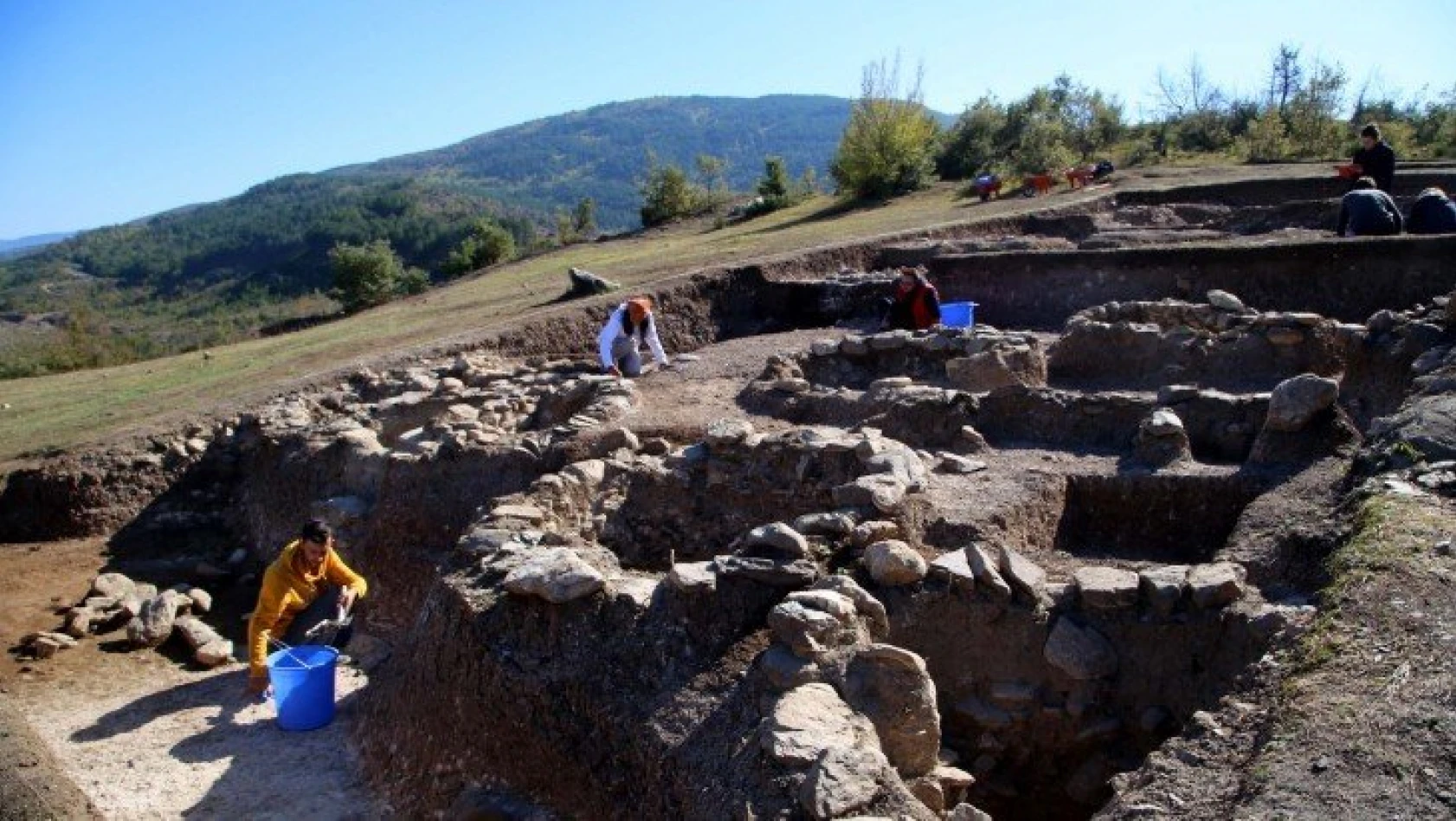 Kastamonu'daki Kahin Tepe kazıları heyecanlandırıyor