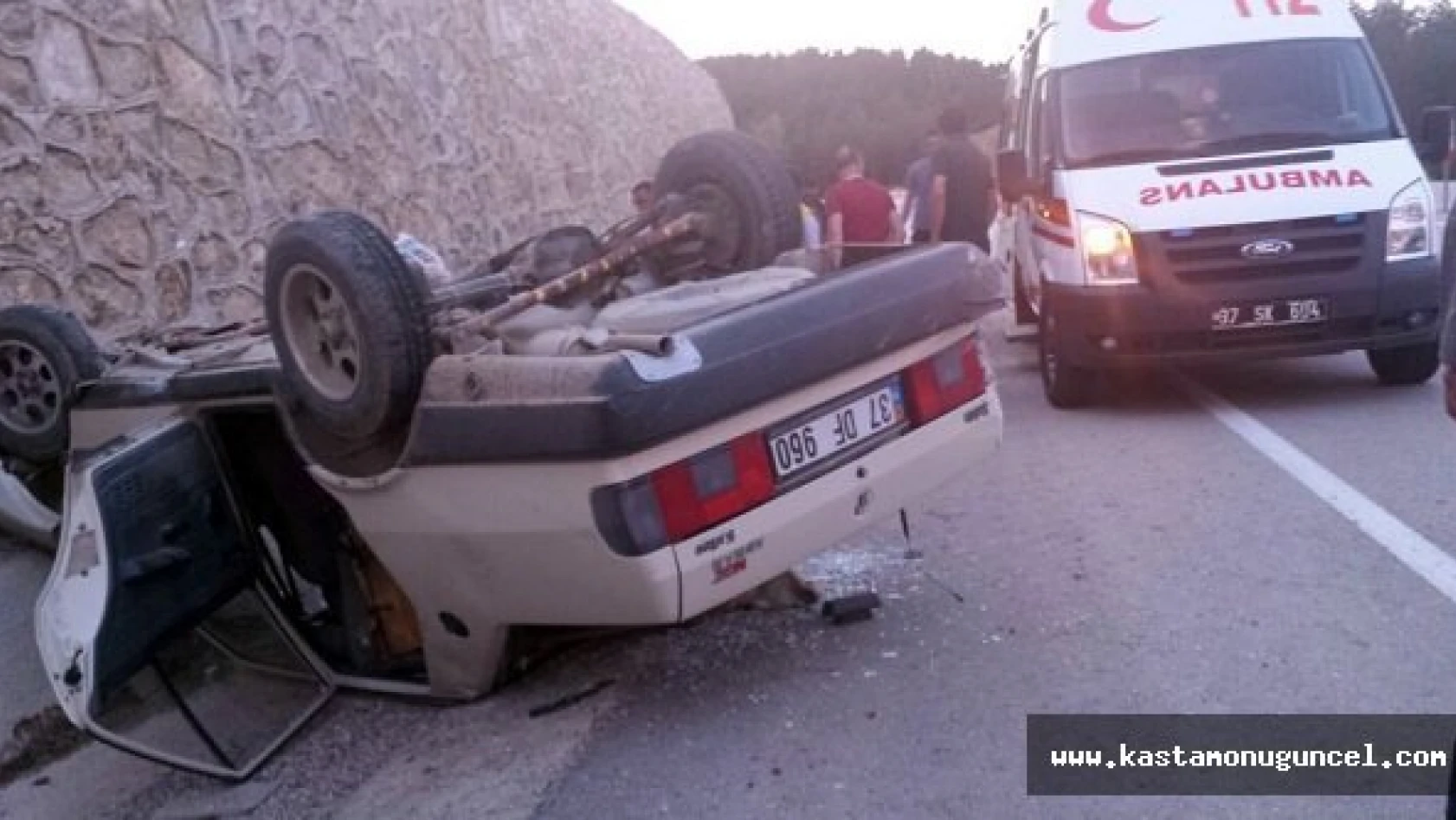 Kastamonu'da Trafik Kazaları: 7 Yaralı