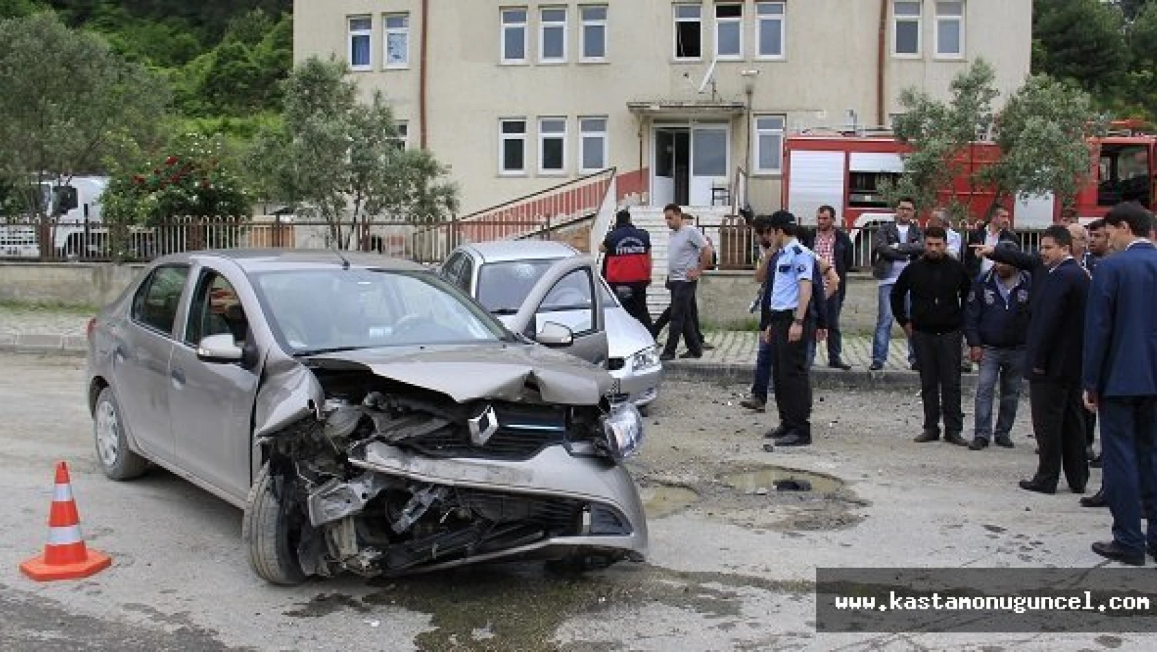 Kastamonu'da Trafik Kazası: 1 Yaralı