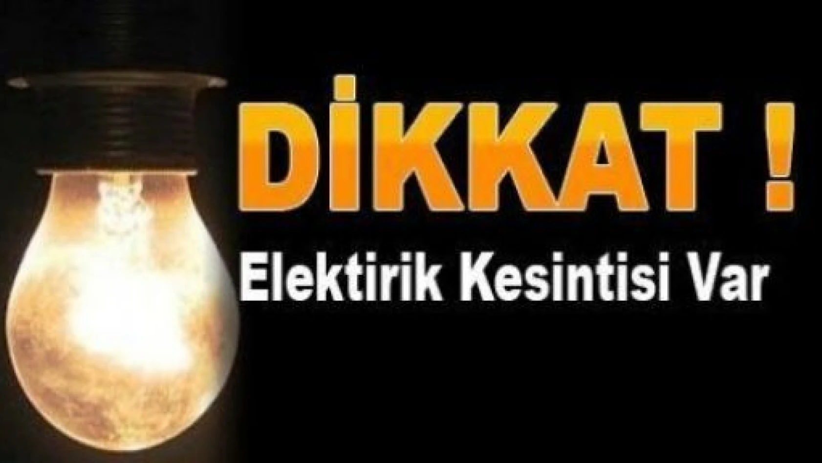 Kastamonu'da Elektrik Kesintisi Yaşanacak