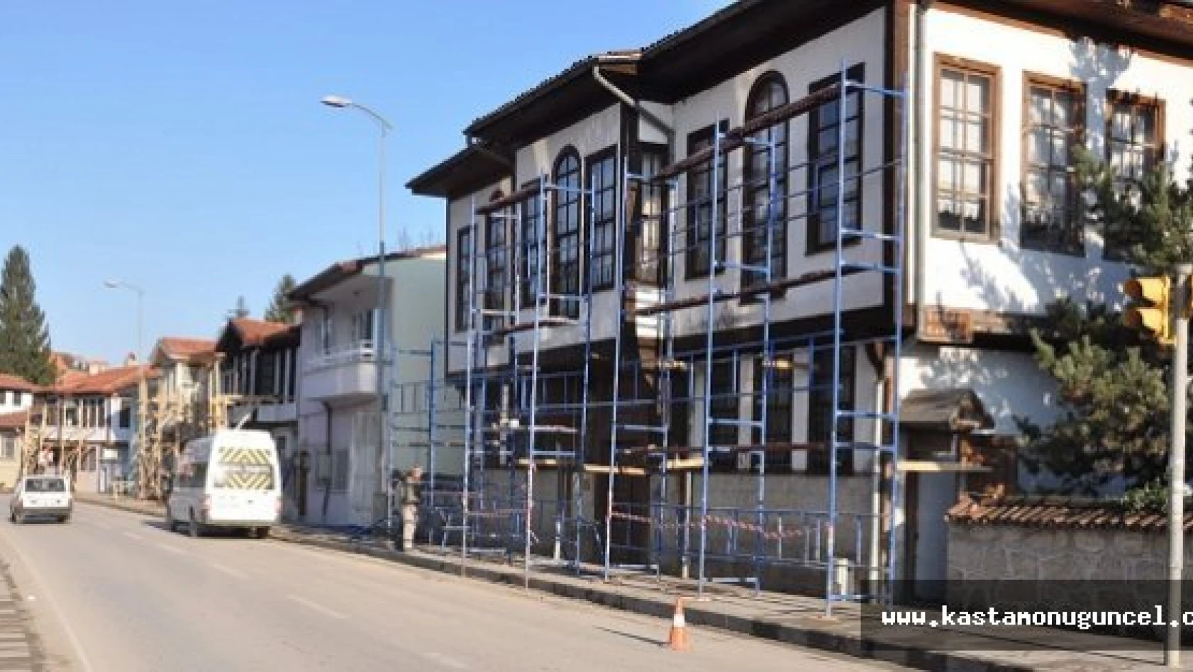 Kastamonu'da Tarihi Konaklar Ayağa Kaldırılıyor
