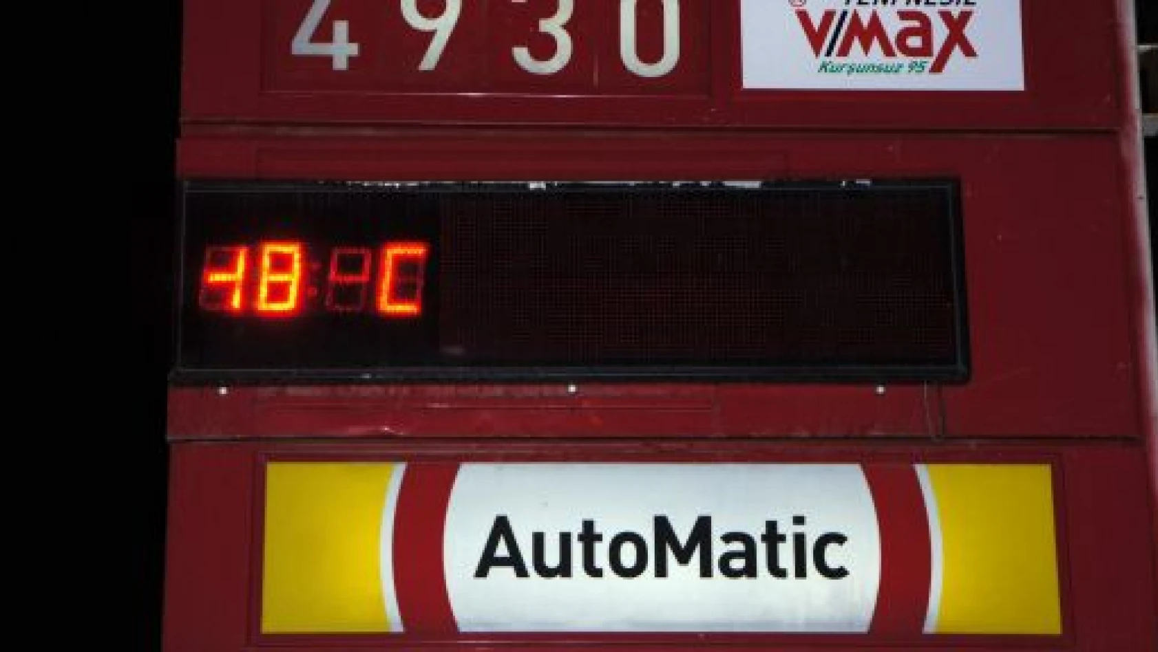 Kastamonu'da Termometreler -18'i Gösterdi