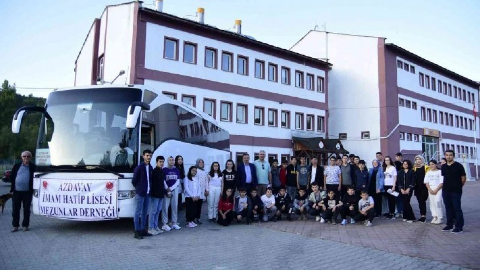 Azdavay'daki öğrenciler Çanakkale'yi gezdi