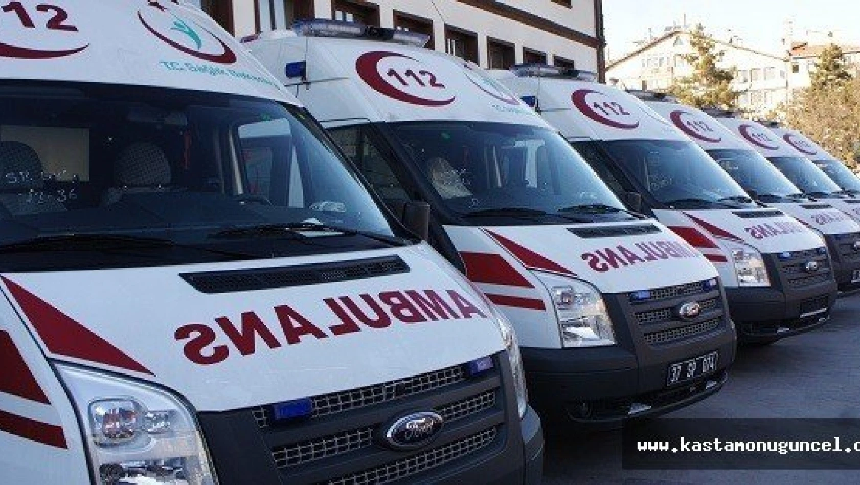 Kastamonu'ya 7 Adet Ambulans Daha