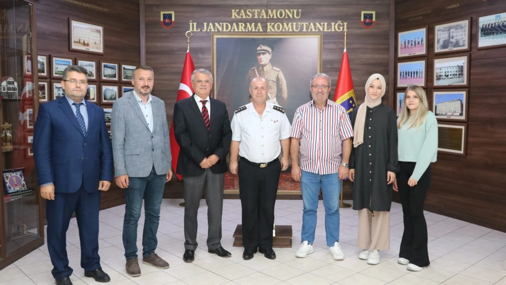 KGD'den Albay Özden'i ziyaret