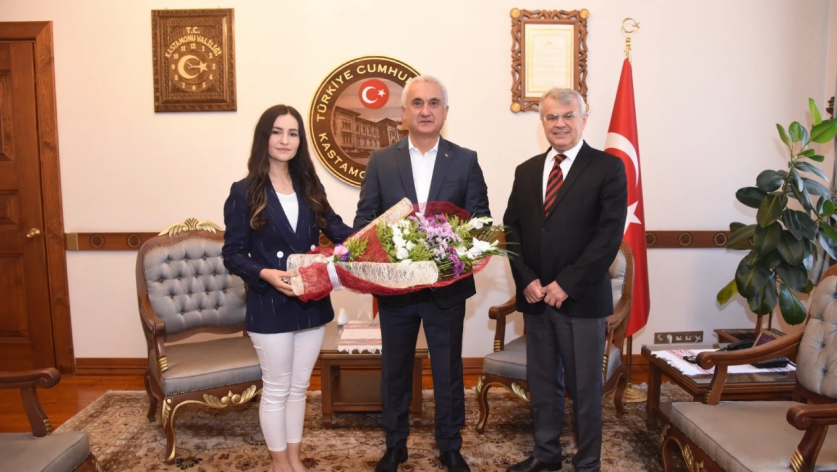 KGD yönetiminden Vali Çakır'a ziyaret
