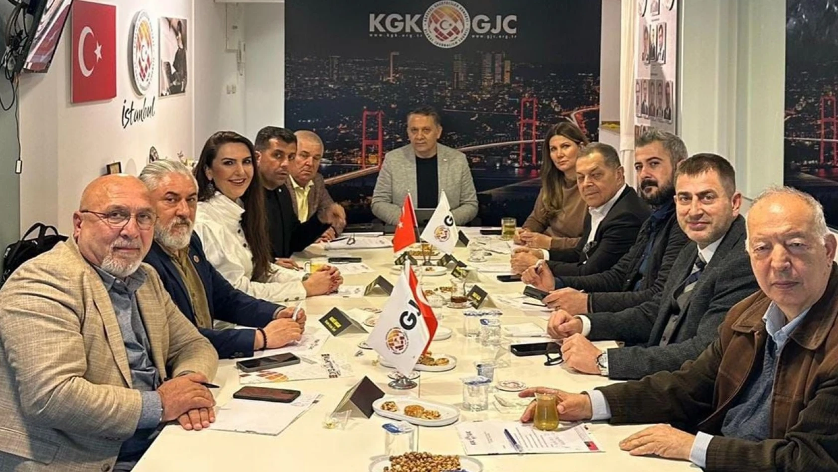 KGK Yönetim Kurulu İstanbul'da toplandı