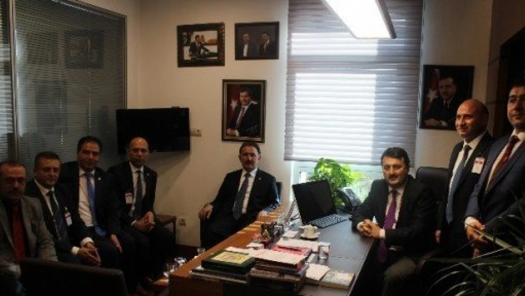Mehmet Öz, Milletvekili Gülşen'i Ziyaret Etti