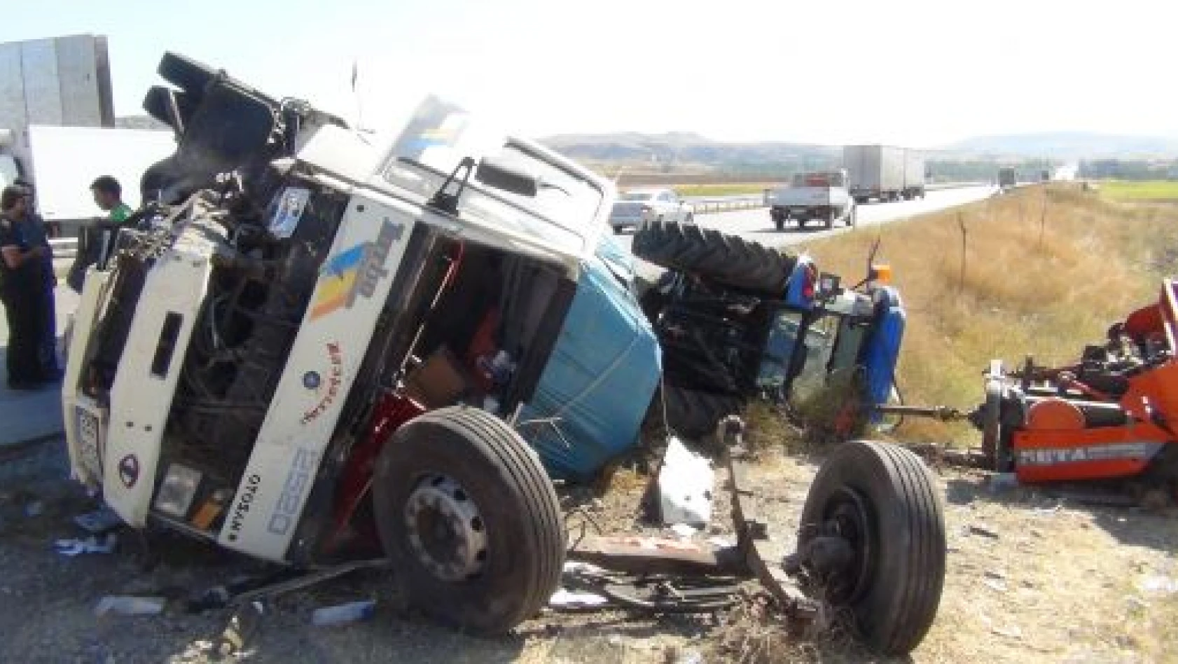 Merzifon ilçesinde trafik kazası: 2 yaralı