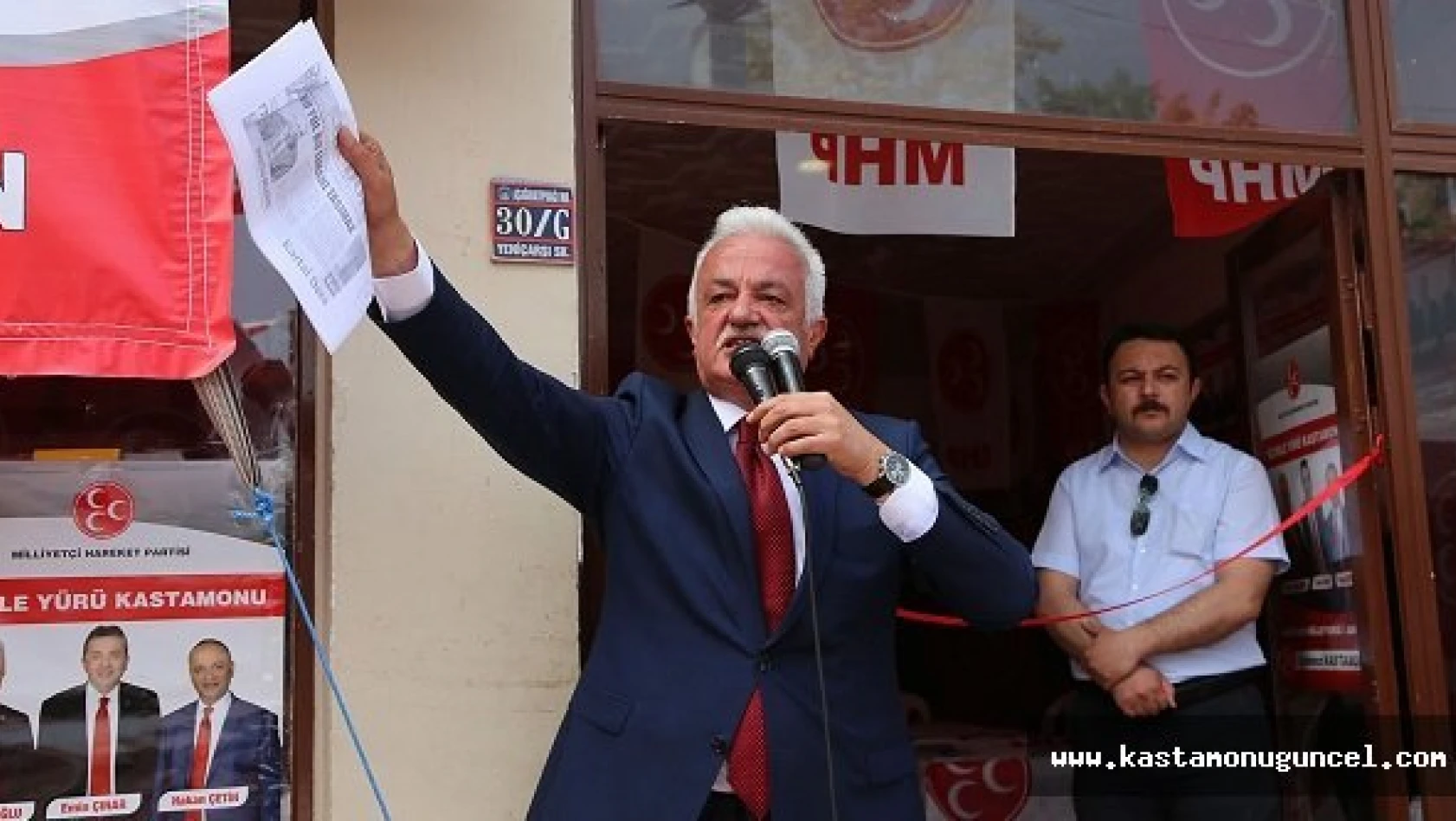 MHP, İnebolu'da Seçim Bürosunun Açılışını Yaptı