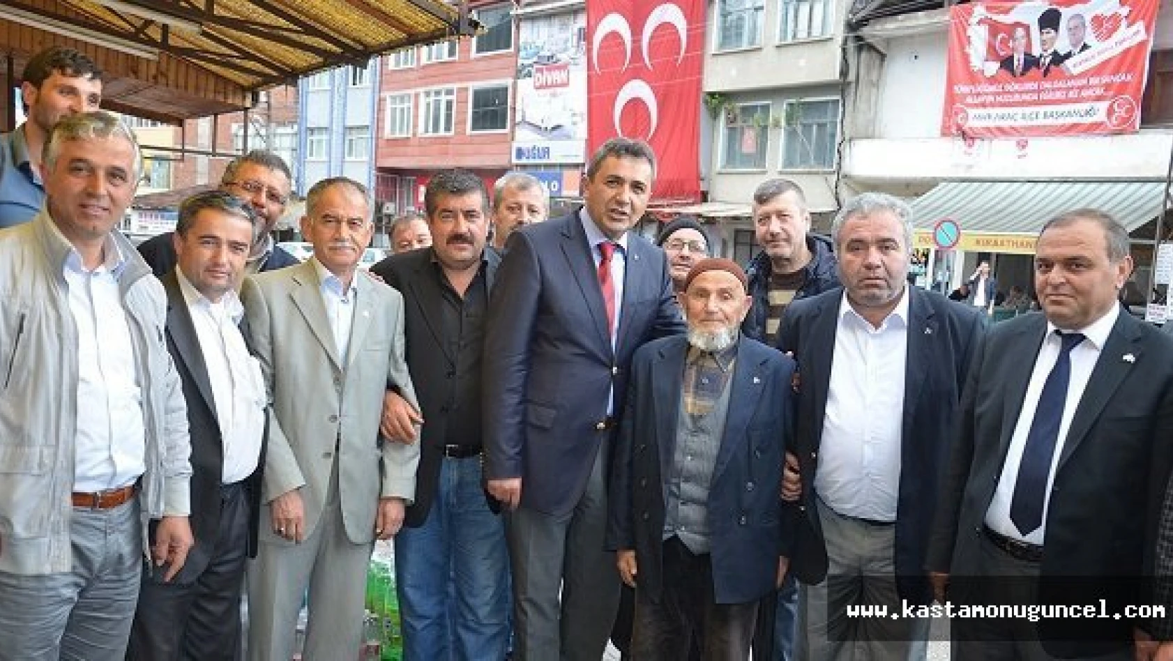 MHP'Lİ Adaylar Seçim Çalışmalarını Sürdürüyor