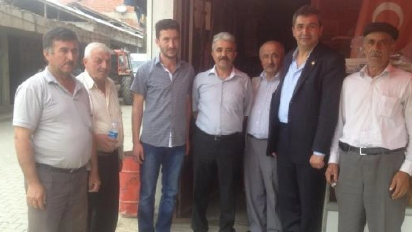 MHP Milletvekili Emin Çınar'dan Alatarla'da Esnaf Ziyareti 