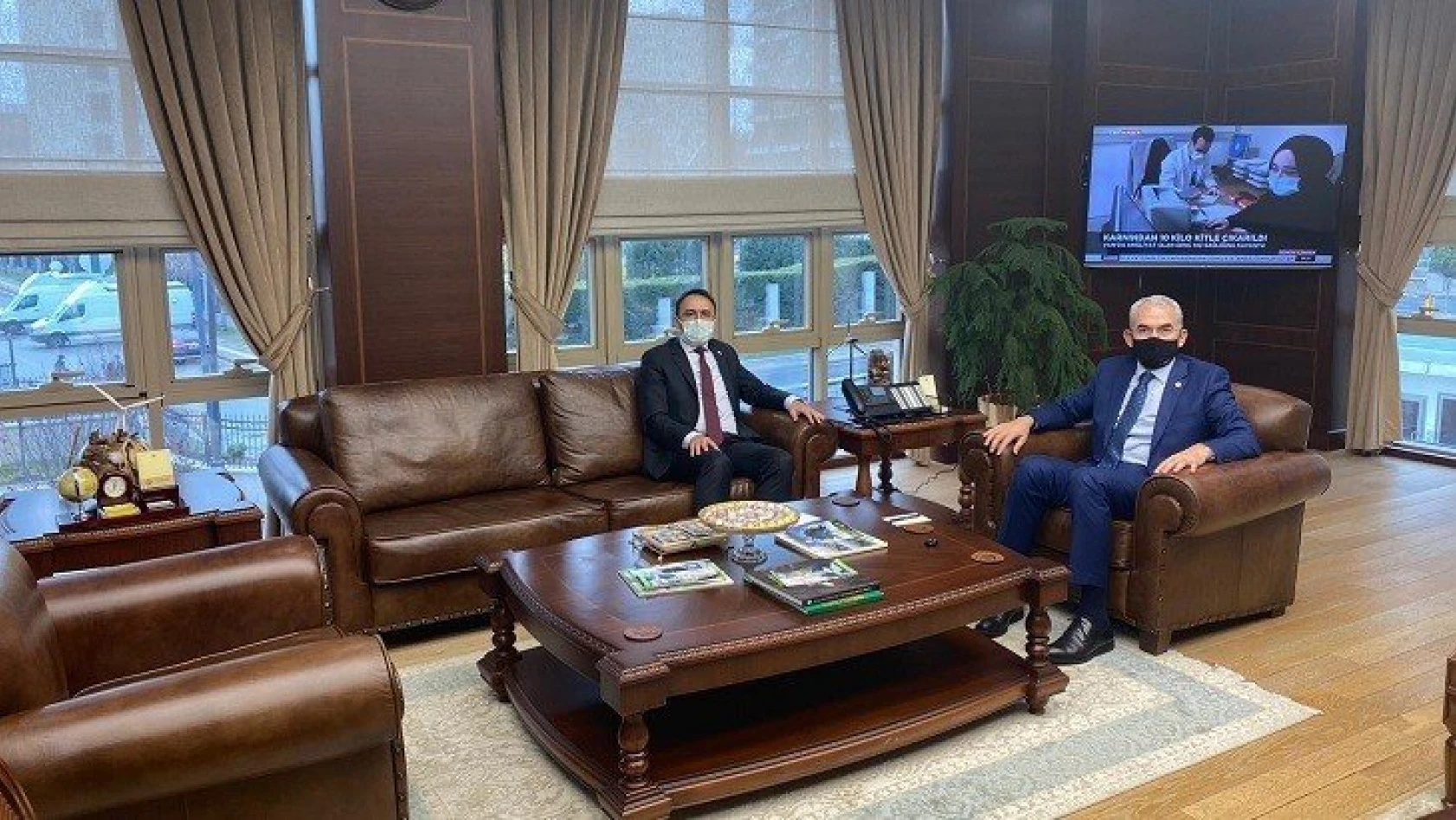 Milletvekili Baltacı, Orman Genel Müdürü Karacabey'i ziyaret etti