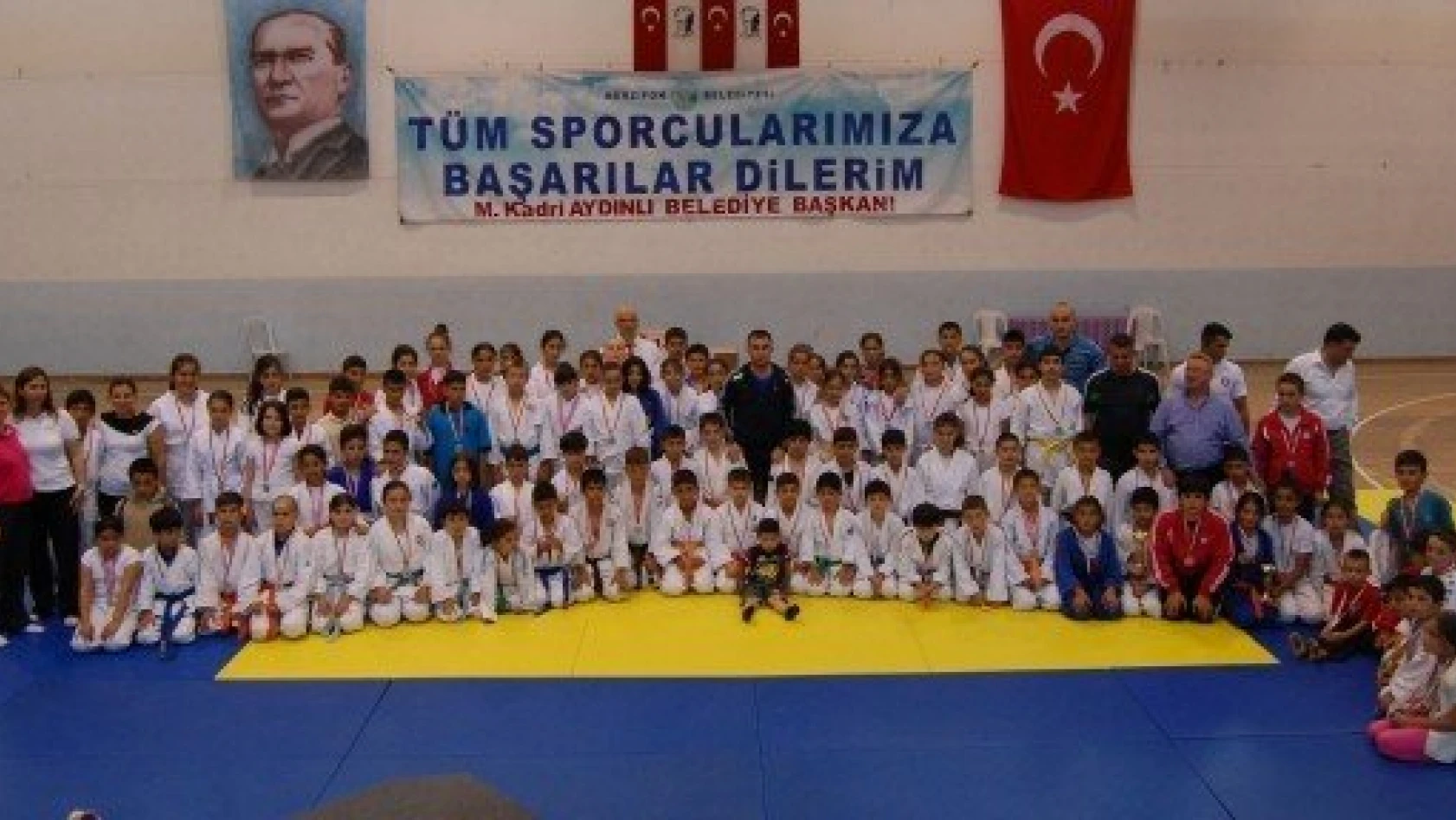 Minikler, Türkiye Judo Şampiyonası'na Amasya'da hazırlanıyor