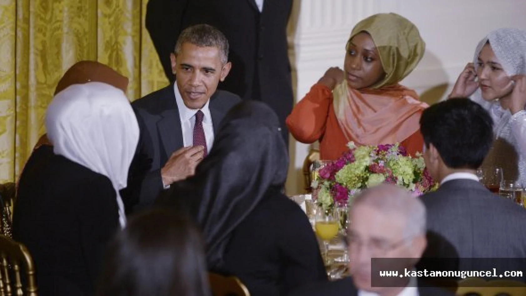 Obama Beyaz Saray'da İftar Verdi