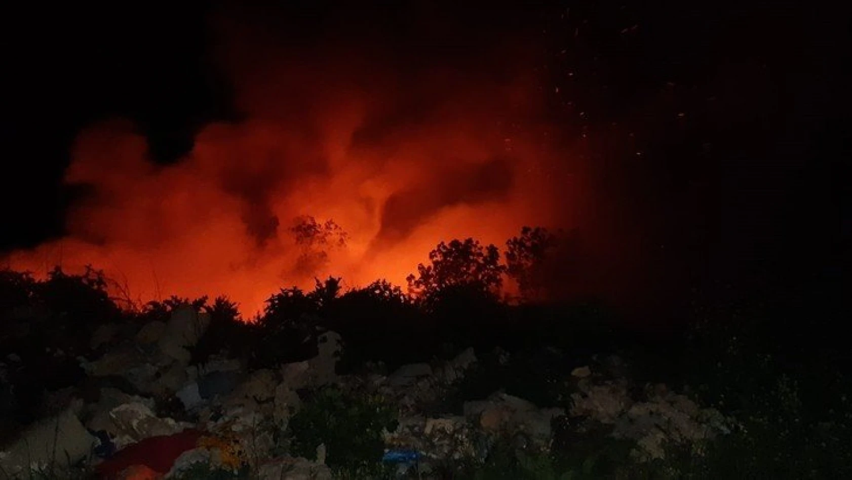 Pınarbaşı'daki orman yangını kontrol altına alındı