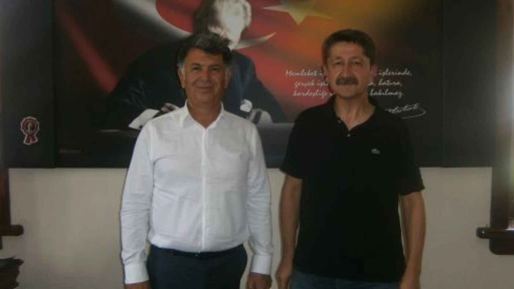 Rıdvan Şükür, Kastamonu İl Kültür ve Turizm Müdürünü ziyaret etti.