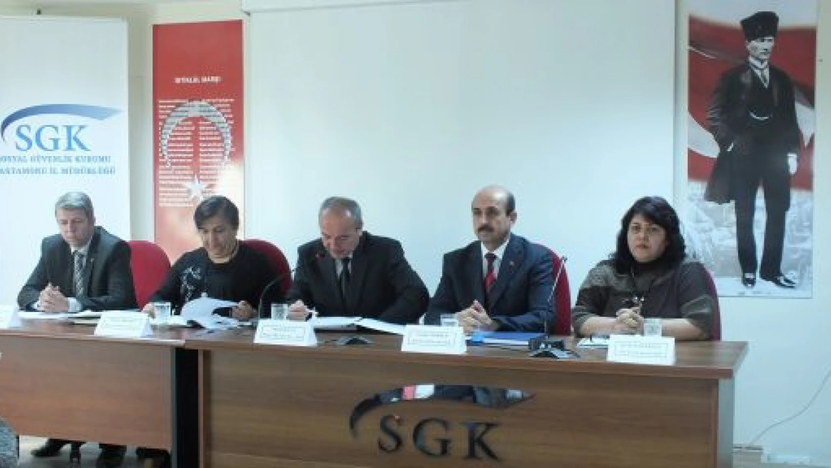 SGK İl Müdürlüğü, Bilgilendirme Toplantısı Düzenlendi