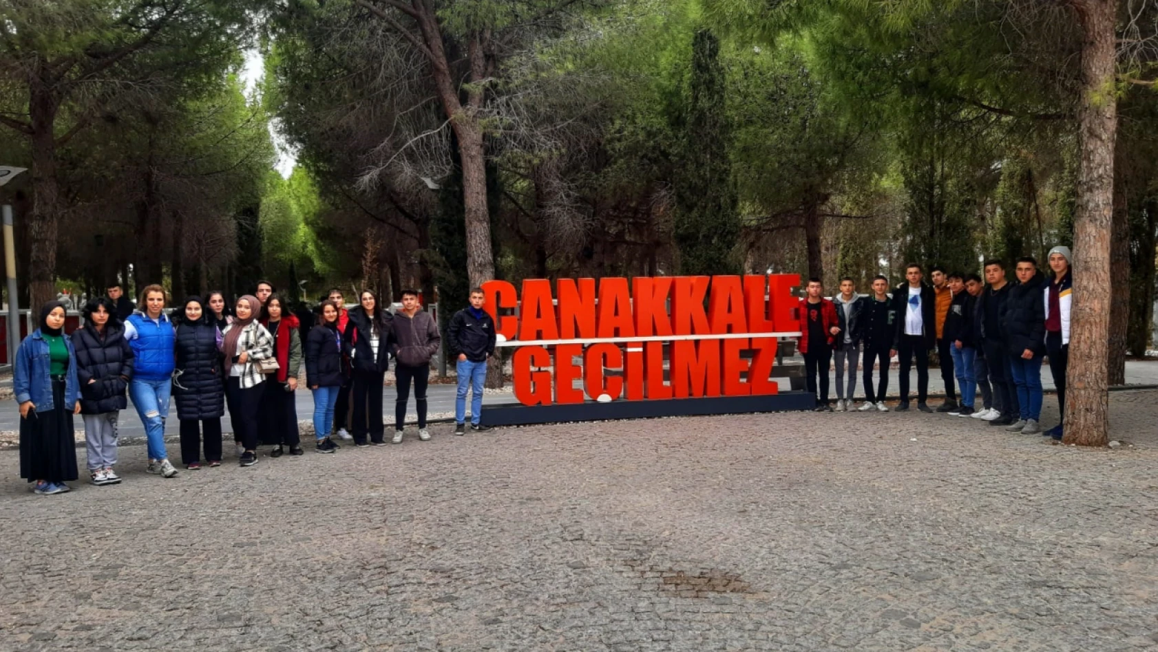 Taşköprü'de öğrenciler Çanakkale'ye gitti