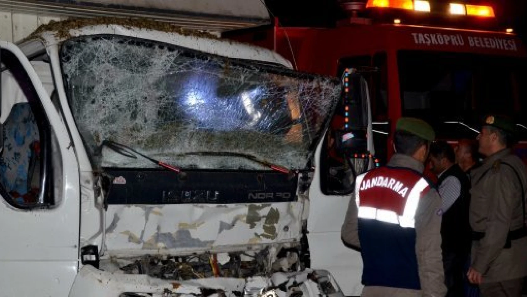 Taşköprü'de Trafik Kazası: 1 Yaralı