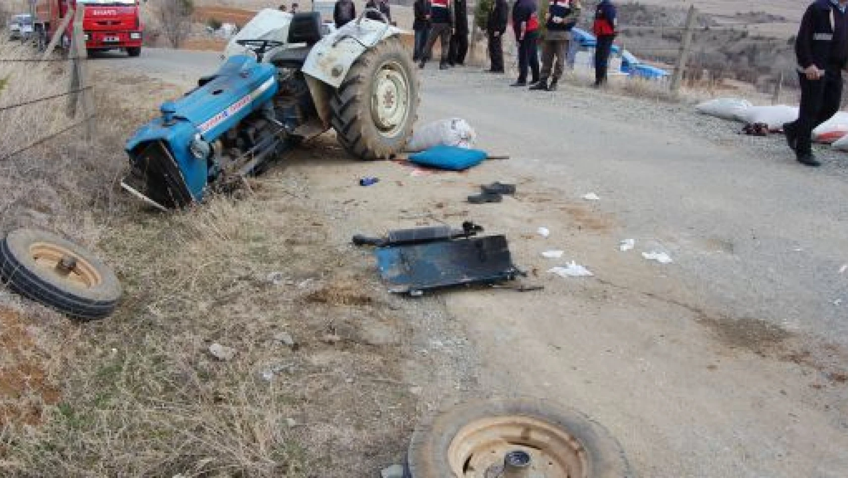 Taşköprü'de Traktör Devrildi: 1 Ölü, 1 Yaralı