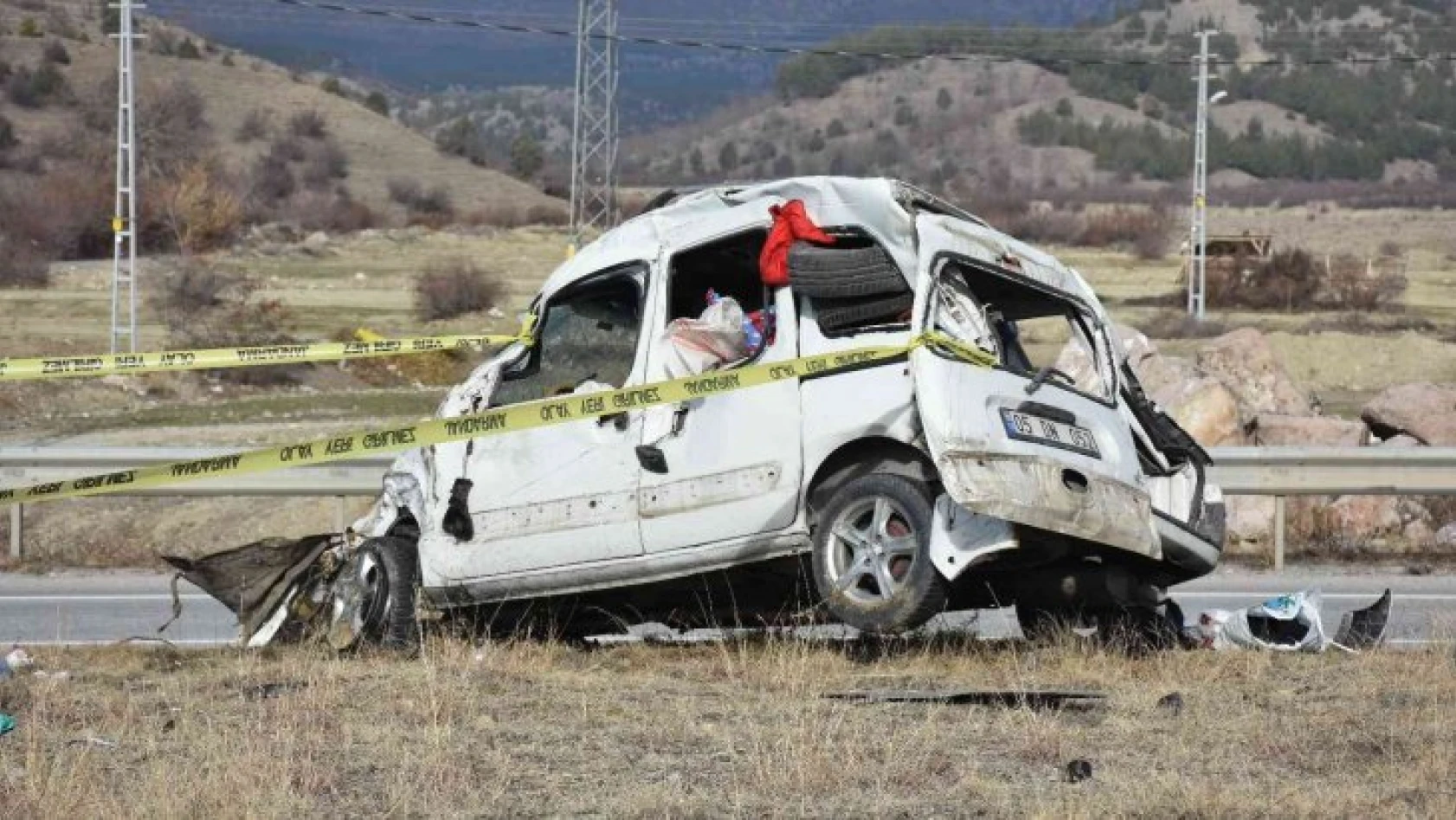 2021 yılında Tosya'daki kazalarda 6 kişi öldü