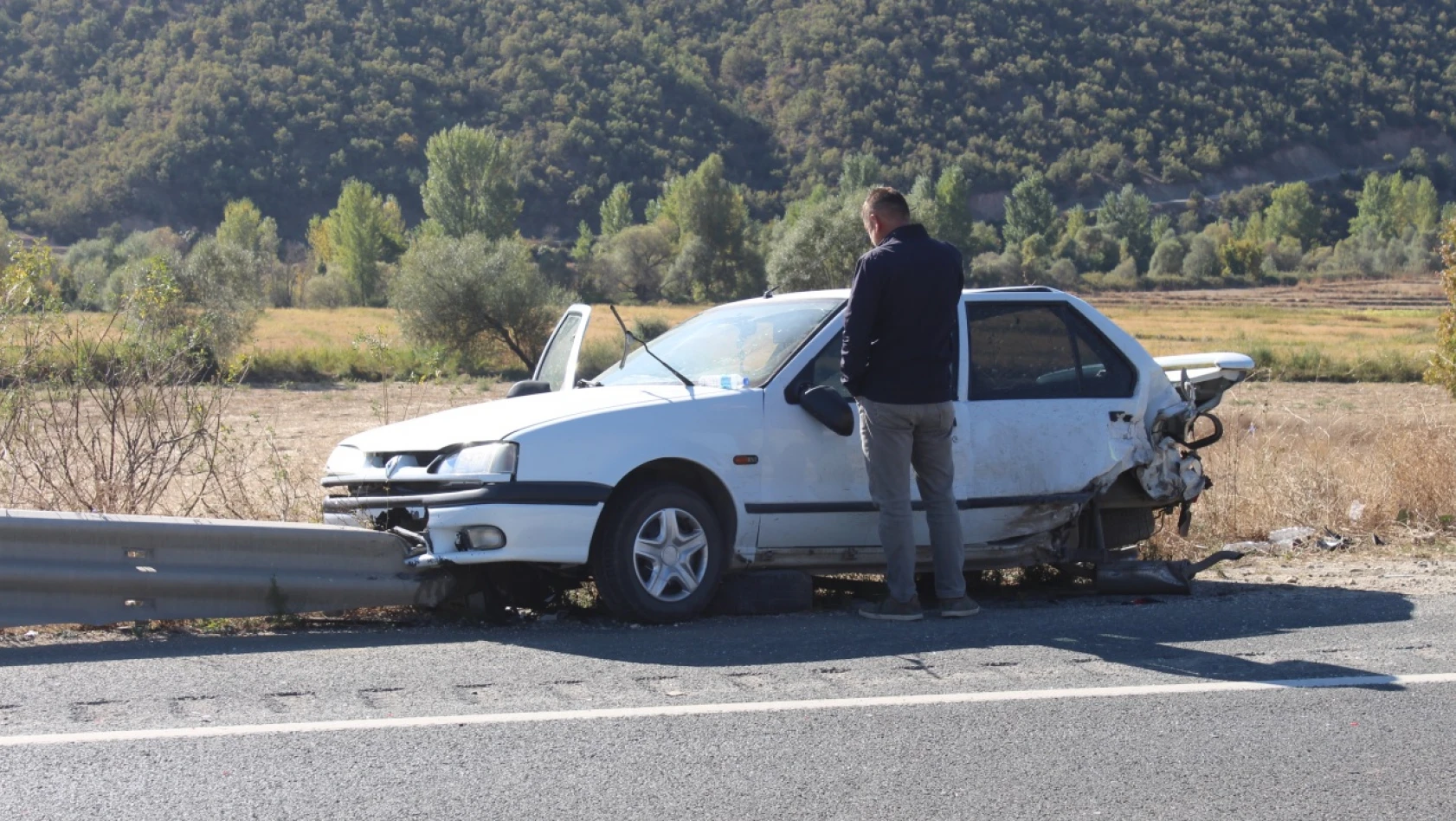 Tosya'da kaza! Karı koca yaralandı