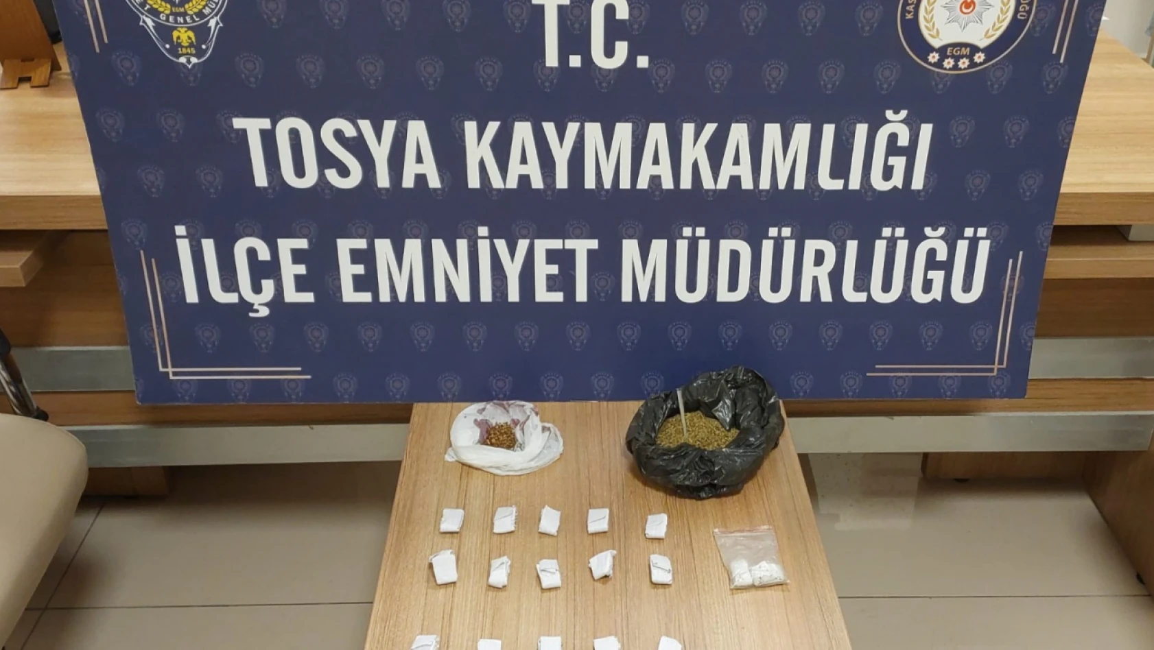 Tosya'da uyuşturucu! 1 tutuklama