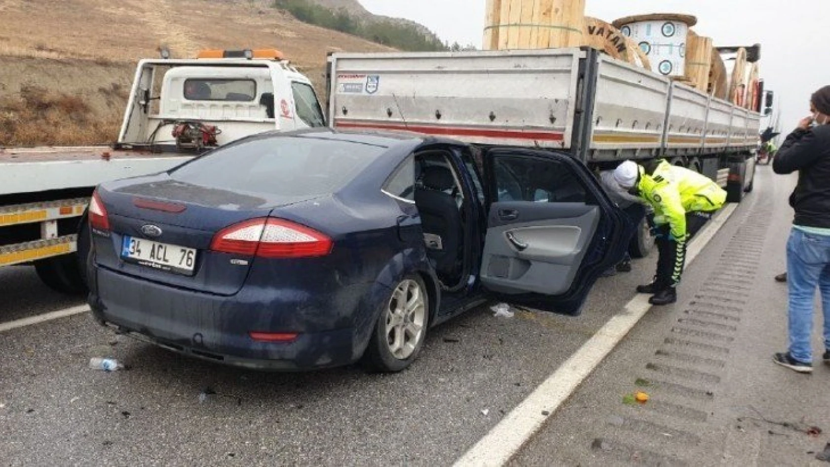 Kastamonu'da zincirleme kaza: 4 yaralı