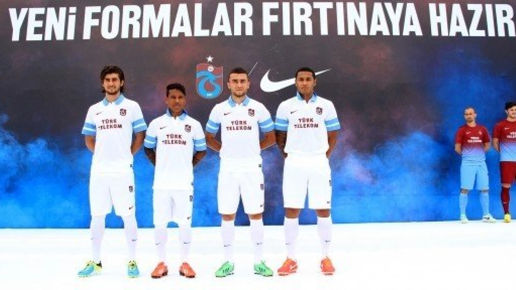 Trabzonspor'un yeni formalar tanıtıldı