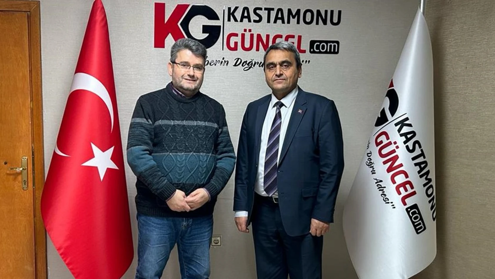 Türk Büro-Sen Şube Başkanı'ndan ziyaret
