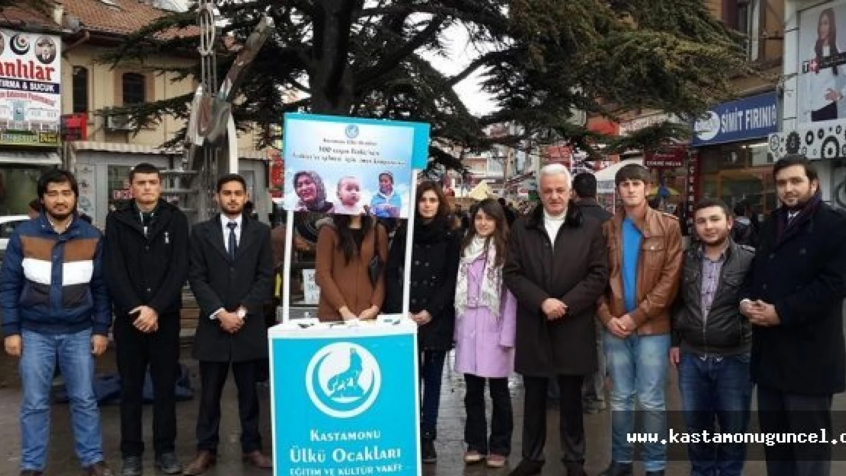 Ülkü Ocaklarından Uygur Türkleri İçin İmza Kampanyası