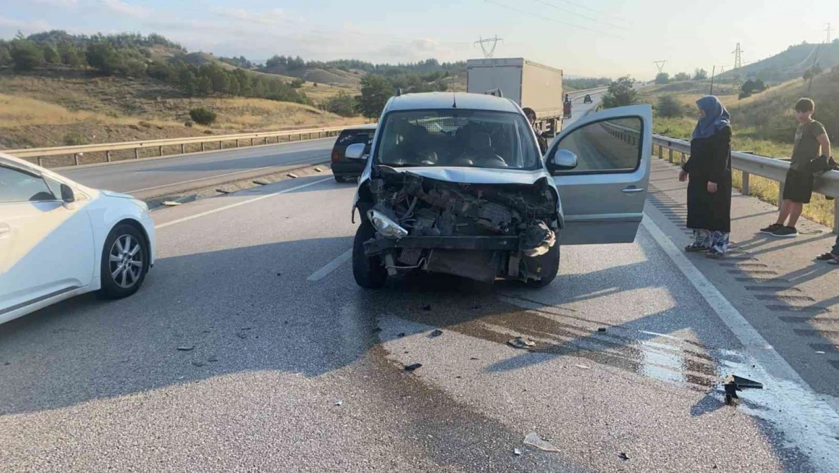 Tosya'da 3 ayrı kaza: 2 yaralı