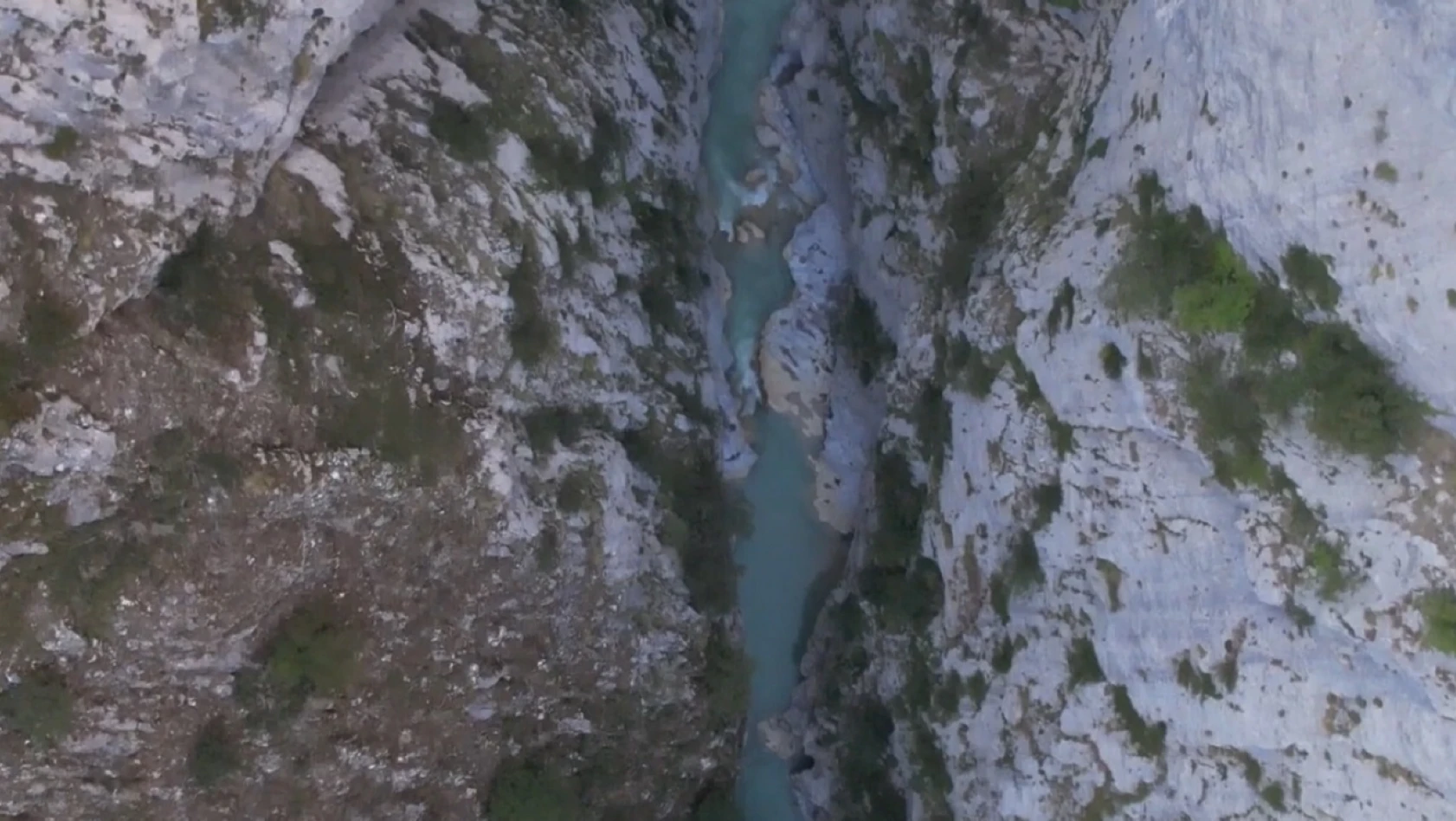 Valla Kanyonu havadan görüntülendi