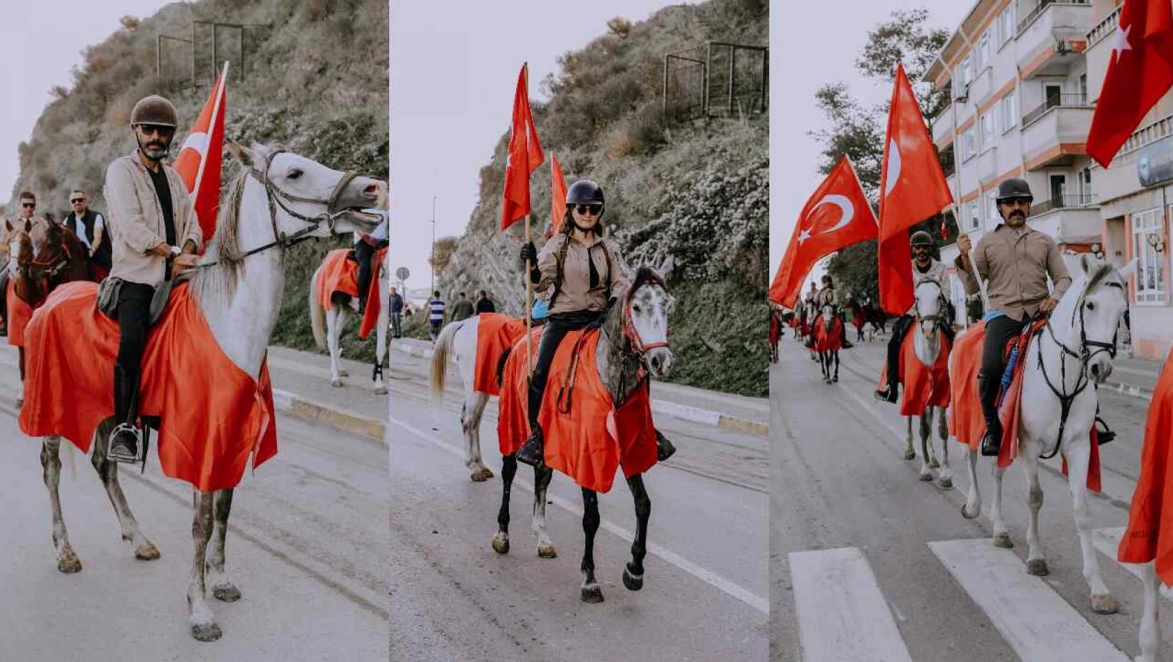 Atlarla İstiklal Yolu'nu geçecekler