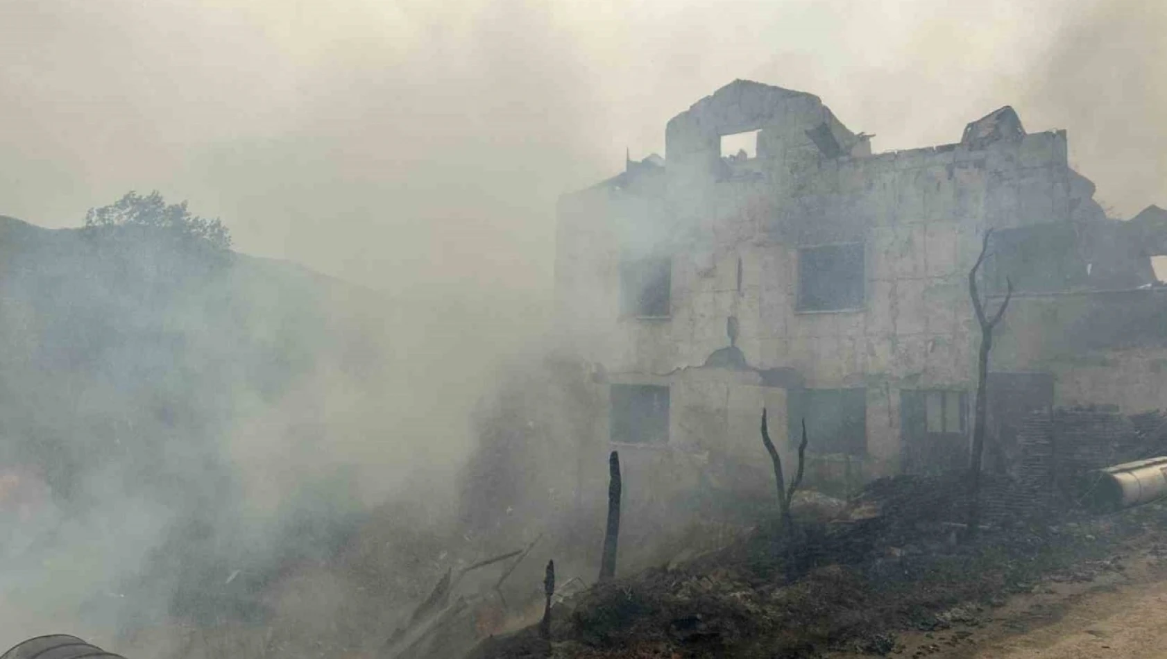 Daday Değirmencik köyü yanıyor
