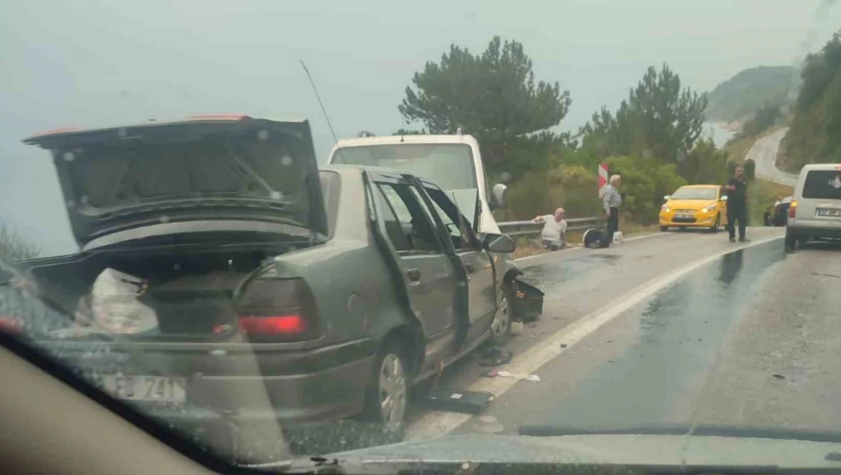 İnebolu'da feci kaza! 7 yaralı