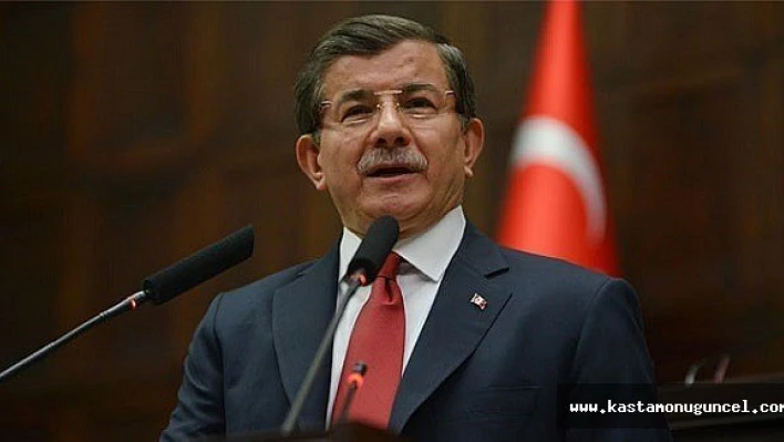 Davutoğlu'ndan Dokunulmazlık Açıklaması