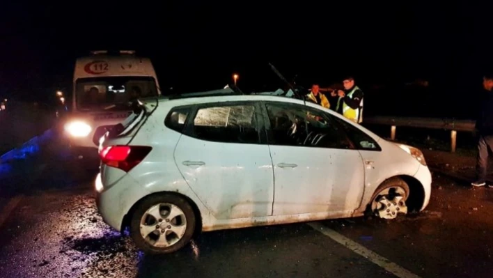 Kastamonu'da trafik kazasında 2 kardeş ağır yaralandı