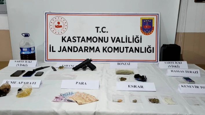 Cide'de uyuşturucudan tutuklandı