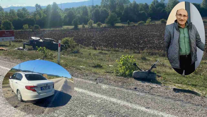 Daday'da feci kaza! 1 ölü, 2 yaralı