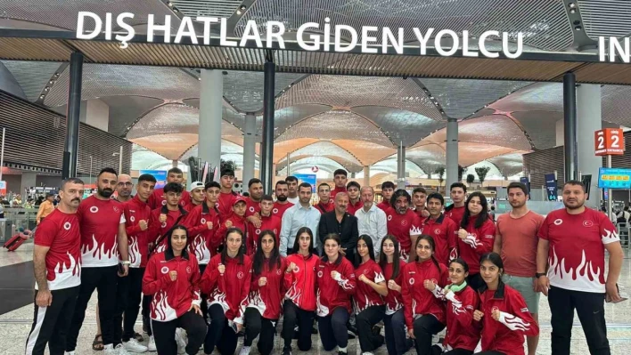 Muaythai Milli Takımı, Kastamonu'dan ayrıldı