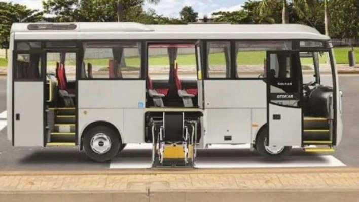 Engelliler için otobüs tahsis edildi