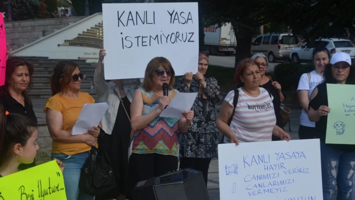 'Kanlı yasaya hayır'